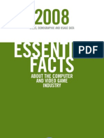 Essential Facts About The Computer and Video Game Industry 2008 Sales, Demographic and Usage Data