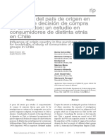 Influencia Del País de Origen en La Toma de Desicion en La Compra de Alimentos PDF