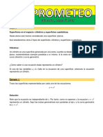 Clase 4 - Cilindros y Superficies Cuadráticas PDF
