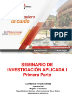 SEMINARIO DE INVESTIGACIÓN APLICADO 1 - Primera Parte PDF