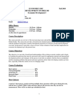 ECON305-outline-Fall2018-S. Dodaro