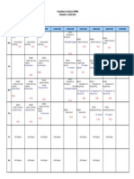 Foundation in Sciences Spring Timetable 2011 (24 Jan 2011)