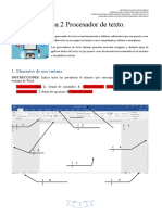 Practica 2 Procesador de Texto. TIC