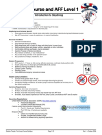 First Jump Course and AFF Level 1: Section 1 - Overview and Introduction To Skydiving