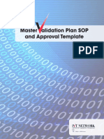 Master Validation Plan SOP and Approval Template