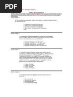 API 510 Examination Sample Items