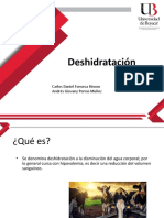 Deshidratación