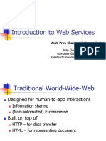 Introduction To Web Services: Asst. Prof. Chaiporn Jaikaeo, PH.D