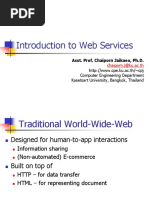 Introduction To Web Services: Asst. Prof. Chaiporn Jaikaeo, PH.D