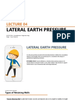 Lateral Earth Pressure: CEET515A: Foundation Engineering Engr. Ivyn Sunico