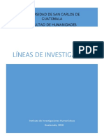 Lineas de Investigacion Fahusac 2018 PDF