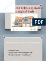 Persyaratan Teknis Instalasi Penangkal Petir