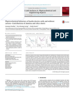 Colloids and Surfaces A: Physicochemical and Engineering Aspects