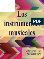 Los Instrumentos Musicales Martes 11-08