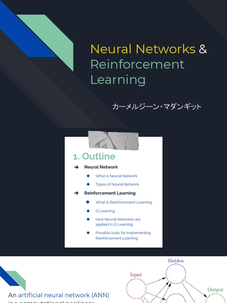 Neural Networks & Reinforcement Learning | PDF | Artificial Neural ...