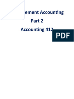 Management Accounting Cover Page