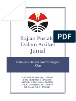 Buku Kajian Pustaka Dalam Artikel Jurnal PDF