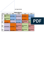 Horario Decimo Semestre Derecho 2020