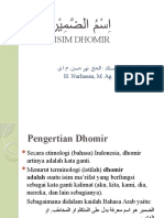 Isim Dhomir اِسْمُ الضَّمِيْرُ.ppsx