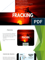 Trabajo de Gografia (Fracking)