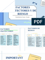 Factores Protectores y de Riesgo