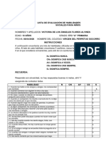 Test Habilidades Sociales Niños de Primaria