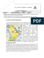 2da GUIA DE APRENDIZAJE N 2 - ISLAM Y EXPANSION MUSULMANA