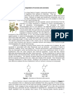 Exp 1 Separation of Carvone and Limonene PDF