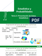 TEMA 2 - Tablas de Frecuencia y Gráficos