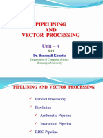 Lecture 8 Unit 4 Pipeline and Vector Processing 2019