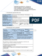 Guía de Actividades y Rúbrica de Evaluación - Fase 5 Analizar Posición de Colombia en Términos Logística Según Informe Del Banco Mundial.