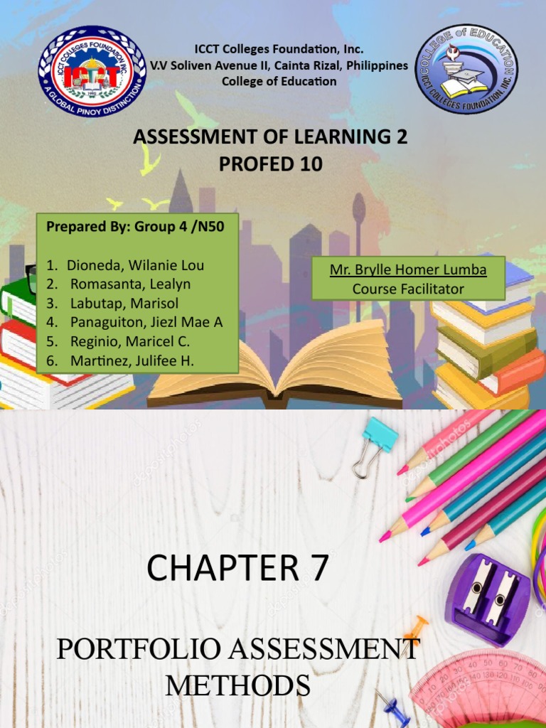 Portfolio Assessment Methods Explained | PDF | Educational Assessment ...