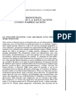 Philipe Meireu - Frankenstein o El Mito de La Educación Como Fabricación-2003 PDF