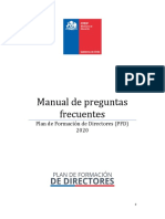 Manual de Preguntas Frecuentes 2020 - Becarios PDF