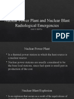 Nuclear Power Plant and Nuclear Blast