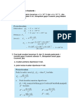 Contoh Soal Hukum Coulomb