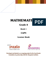 Mathematics: Grade 8