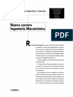 Dialnet NuevaCarreraIngenieriaMecatronica 4902390 PDF