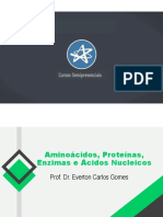 Aula 2 - Aminoácidos, Proteínas, Enzimas e Ácidos Nucleicos - Prof. Everton Gomes - Final PDF