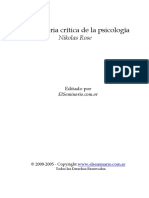 Rose-Nikolas Historia-Critica-Psicologia PDF