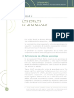 Los EstilosAprendizaje-M1-U2 PDF