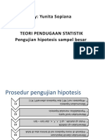 Pengujian Hipotesis Sampel Besar