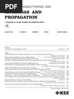 Ieee Antennas and Propagation