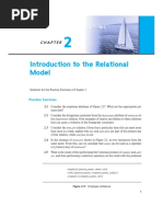 Introduction To The Relational Model: Practice Exercises