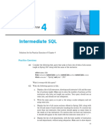 Intermediate SQL: Practice Exercises