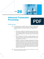 Advanced Transaction Processing: Practice Exercises