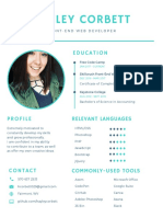 Hayley-Corbett-Developer-Resume