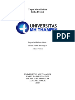 Ciri Pribadi Berkembang, Etika Profesi (Ilham Mukti S 1084171018) PDF