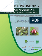 Prosiding Seminar Nasional Tumbuhan Obat Indonesia (Toi) Ke-50 PDF