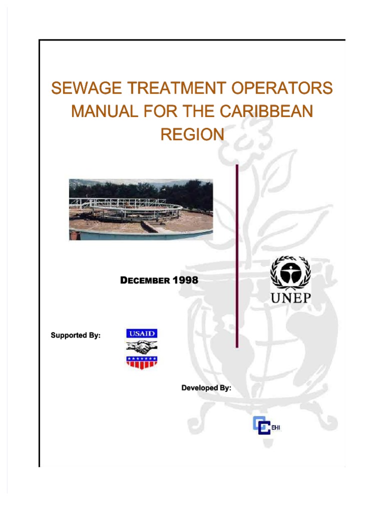 Caribbean Sewage Treatment Manual | PDF | Sewage Treatment | Sewage